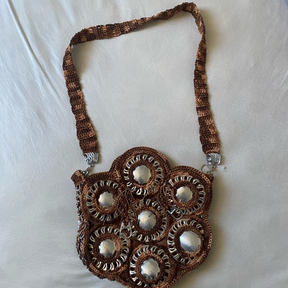 Handmade Bottle Can and Crochet Flower Bag - Picture 3 of 6